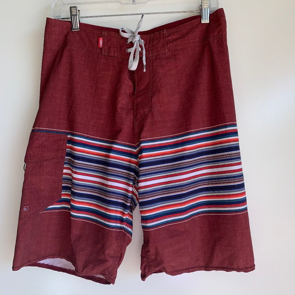 VANS Men's Swim Paddle 20" Board Shorts Size 30